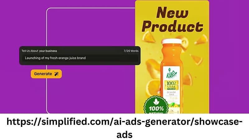 Unleash creativity with Simplified's AI for Showcase Ads creation, Showcase Ads Generator, Online AI Showcase Ads Generator, AI Showcase Ads Generator, AI Showcase Ads Generator, HD wallpaper