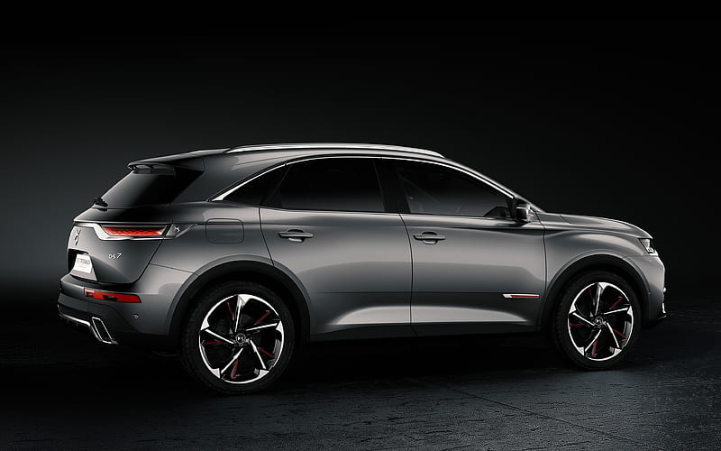 DS 7 Crossback, 2017 New crossover, X74, Citroen, French cars, side view, new cars, HD wallpaper