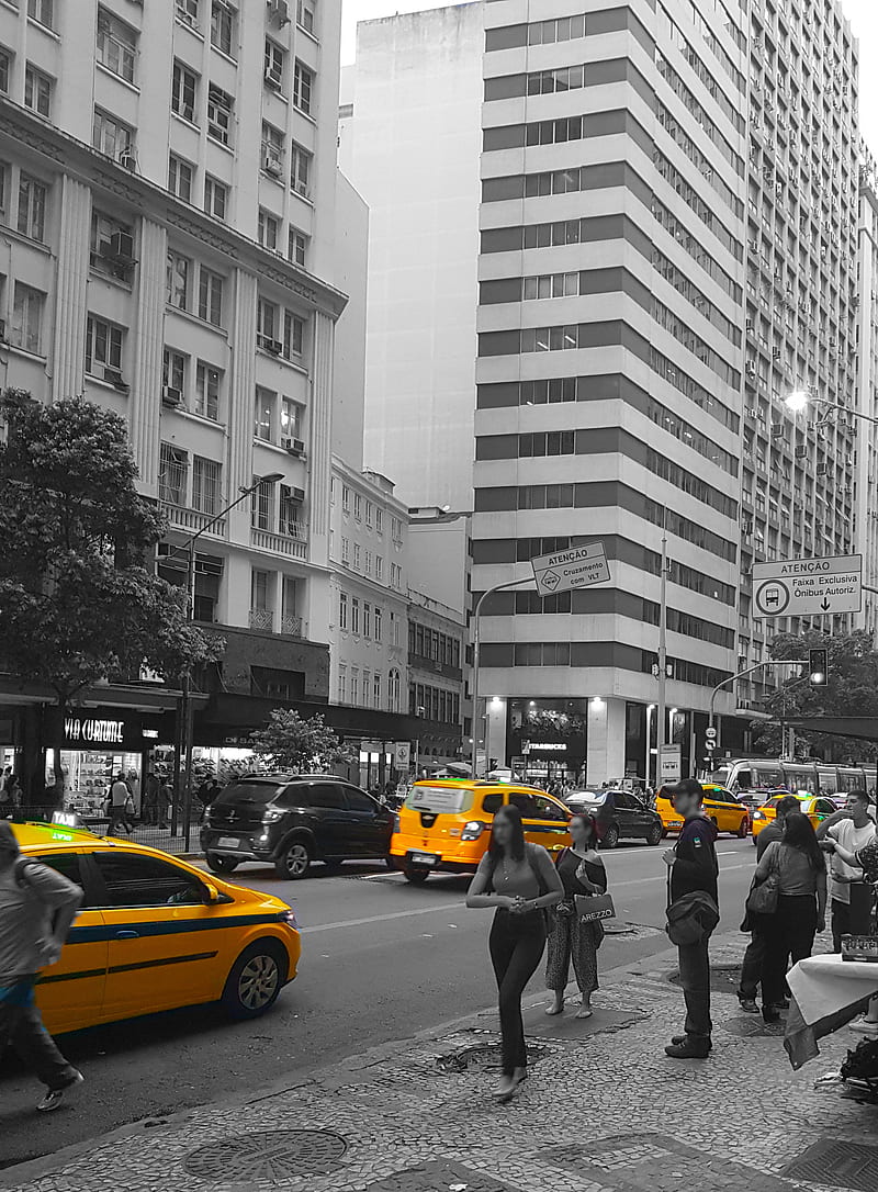 rio branco av, avenida rio branco, centro do rio, observerio, rio de janeiro, HD phone wallpaper