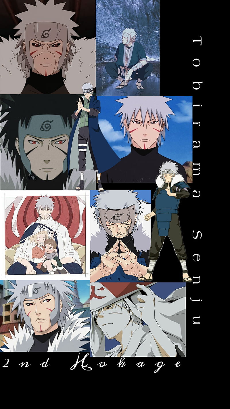 Tobirama Senju ( 2nd Hokage )  Naruto shippuden anime, Minato, Naruto