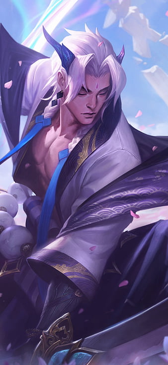 Yone male League of legends, high resolution, katan