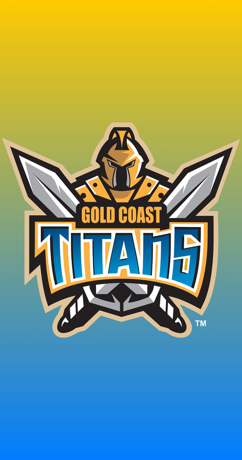 Gold Coast Titans, gold coast, nrl, HD phone wallpaper