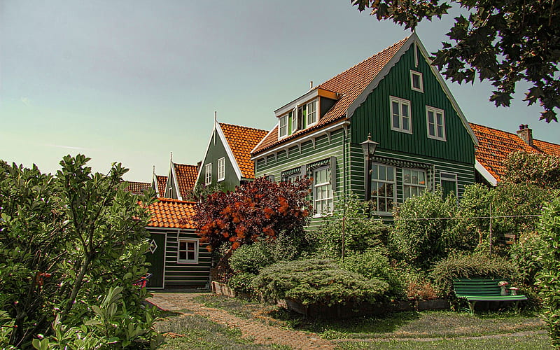 Houses in Netherlands, Holland, Netherlands, buildings, houses, HD ...