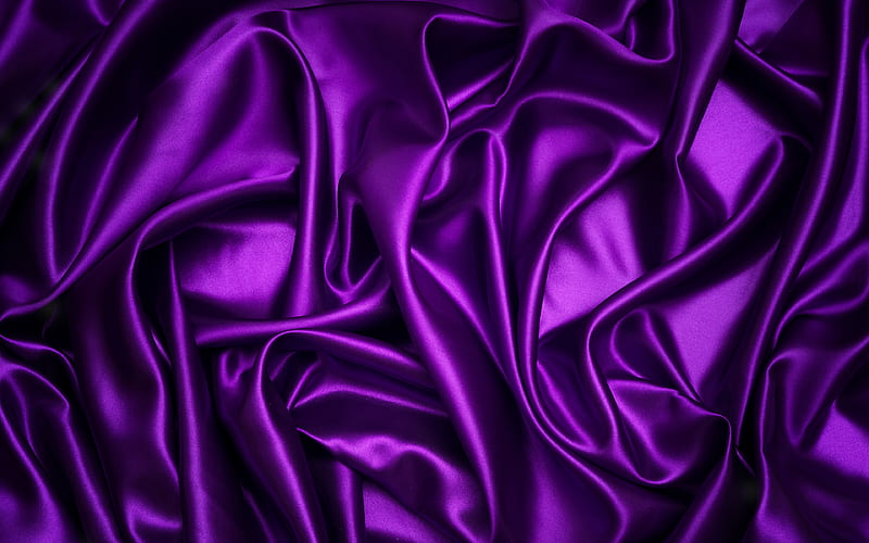 violet silk violet fabric texture, silk, violet backgrounds, violet satin, fabric textures, satin, silk textures, HD wallpaper