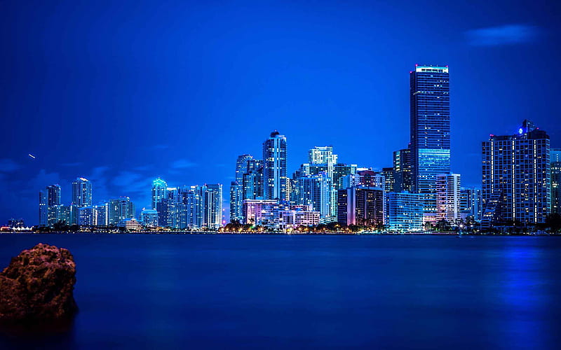 Downtown Miami, HD wallpaper