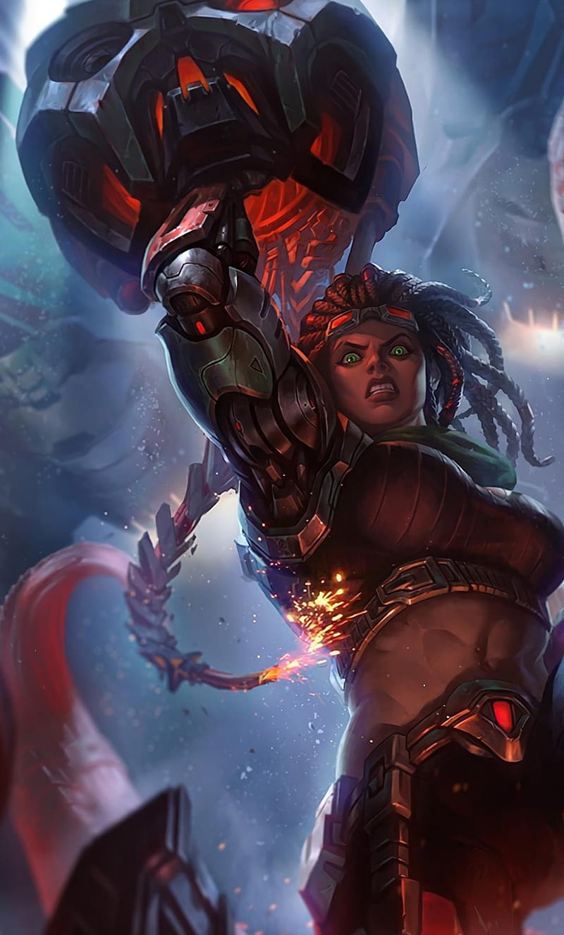 Download Illaoi Lol Fan Art Wallpaper