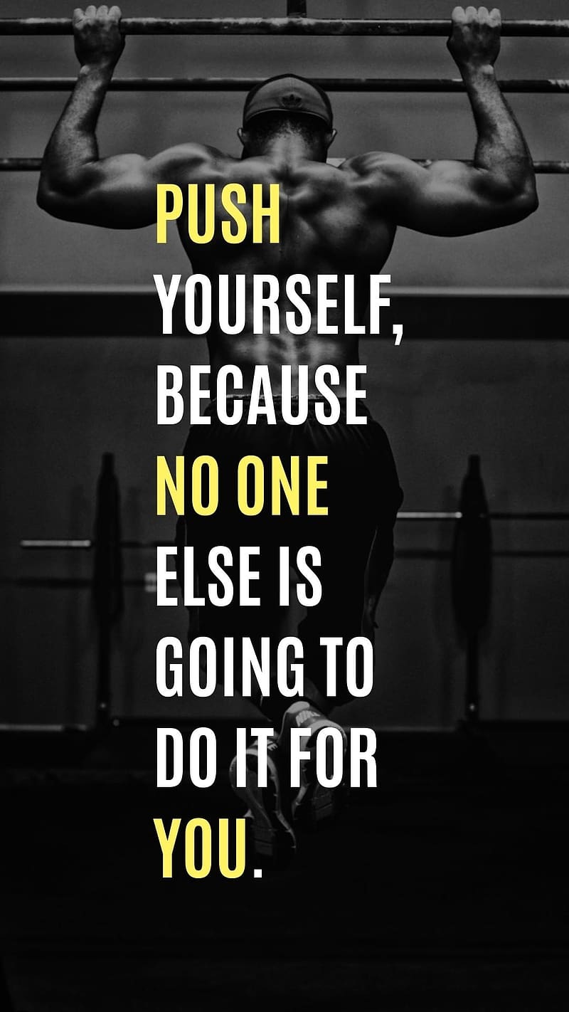 Gym Motivation, Pull Ups, push yourself, HD phone wallpaper