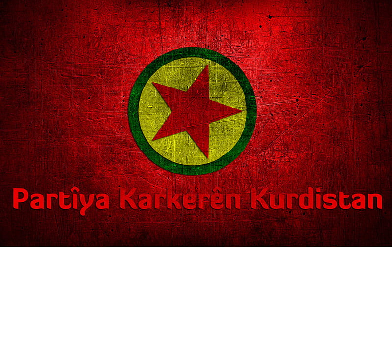 PKK Flag, apo, gerilla, guerilla, kurd, kurdistan, pkk, ypg, ypj, HD wallpaper