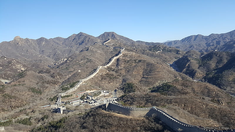 The Great Wall of China, Beijing, China, Great, China, Wall, Beijing, Mountains, Sky, HD wallpaper