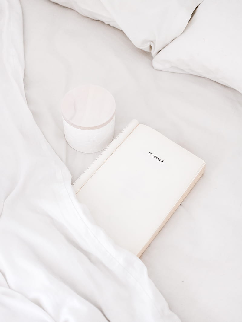 White notebook, HD phone wallpaper | Peakpx