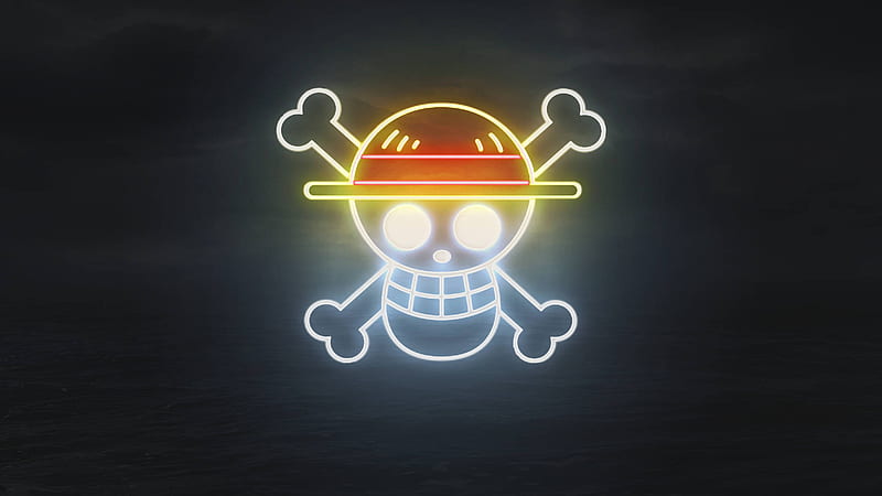 ° MANGA ° One Piece Berry Neon Logo | Sticker