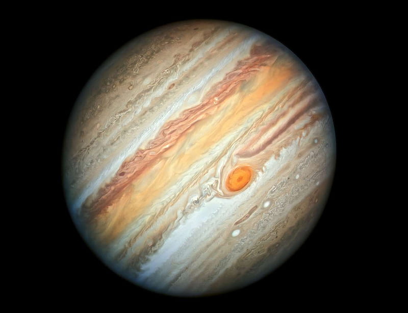 New Portrait of Jupiter, Jupiter, Planets, Universe, Space, HD wallpaper