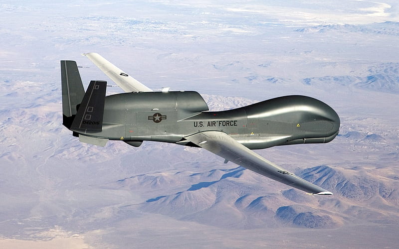 RQ-4 Global Hawk, UAV, US UAV, US Air Force, US Army, HD wallpaper