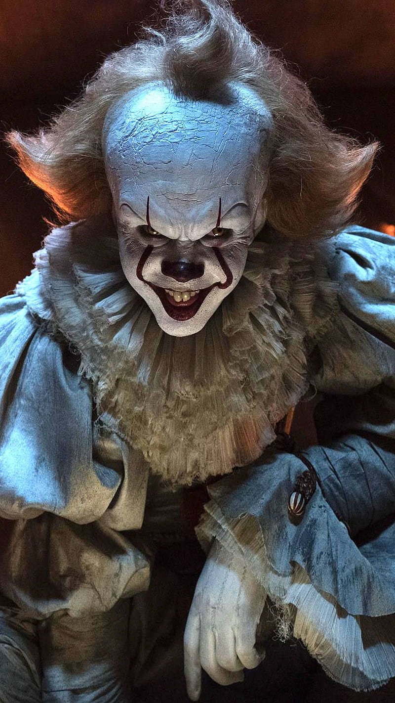 Pennywise, 666, clown, death, evil, horror, it, it 2, movie, scary, HD phone wallpaper