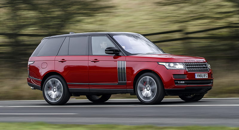 2017 Range Rover SV Autobigraphy Dynamic (Color: Firenze Red) - Side , car, HD wallpaper