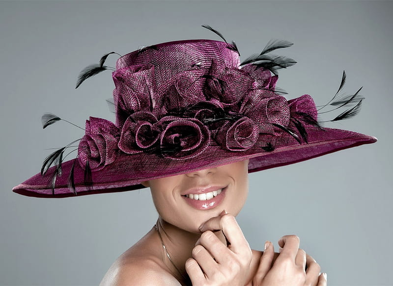 colorante Camarada Entrada Hermosas mujeres con sombreros, bonitos, flores, sombreros, mujeres, Fondo  de pantalla HD | Peakpx