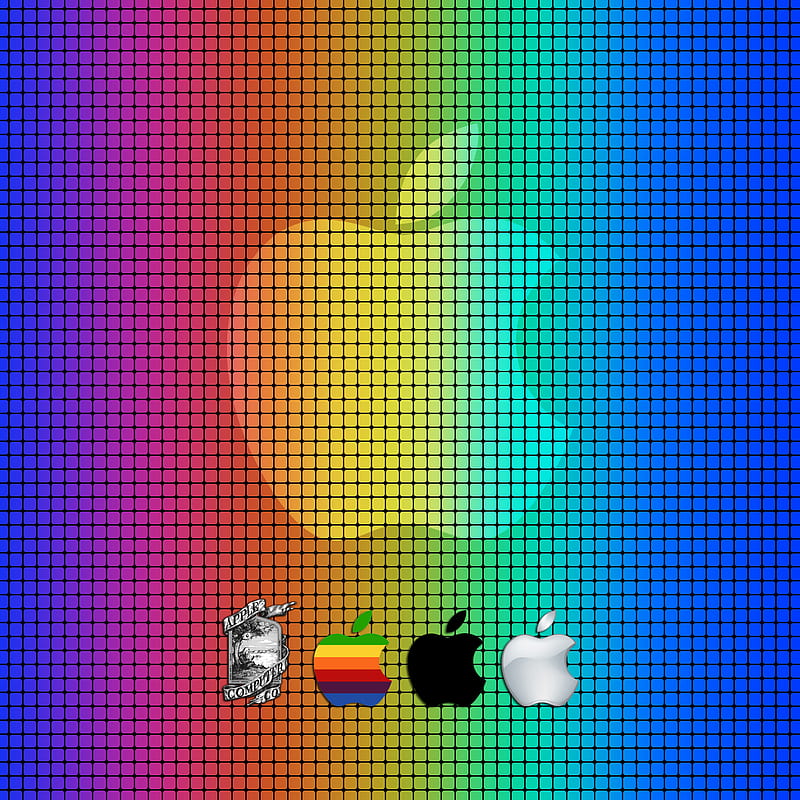 Historic, apple, box, cube, ios, logo, mac, square, HD phone wallpaper
