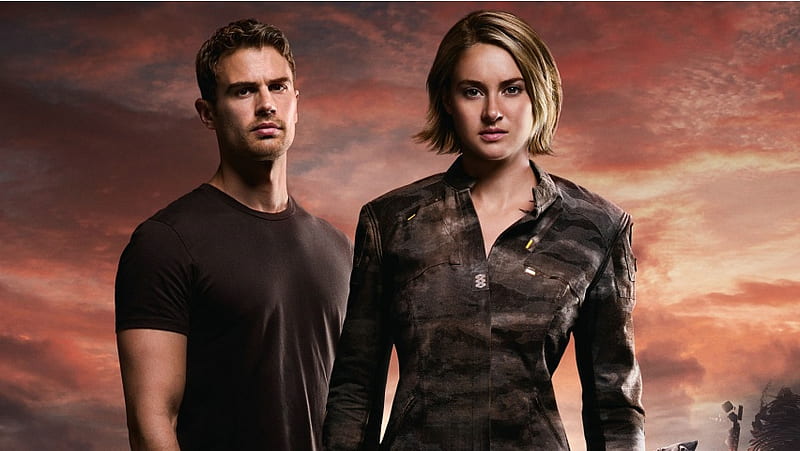 Theo James And Shailene Woodley The, HD wallpaper