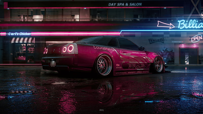 Need For Speed Nissan Gtr Side View , need-for-speed, games, nissan-gtr, HD wallpaper
