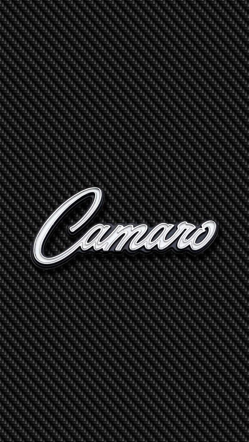 Camaro logo, black, chevy, logos, HD phone wallpaper | Peakpx