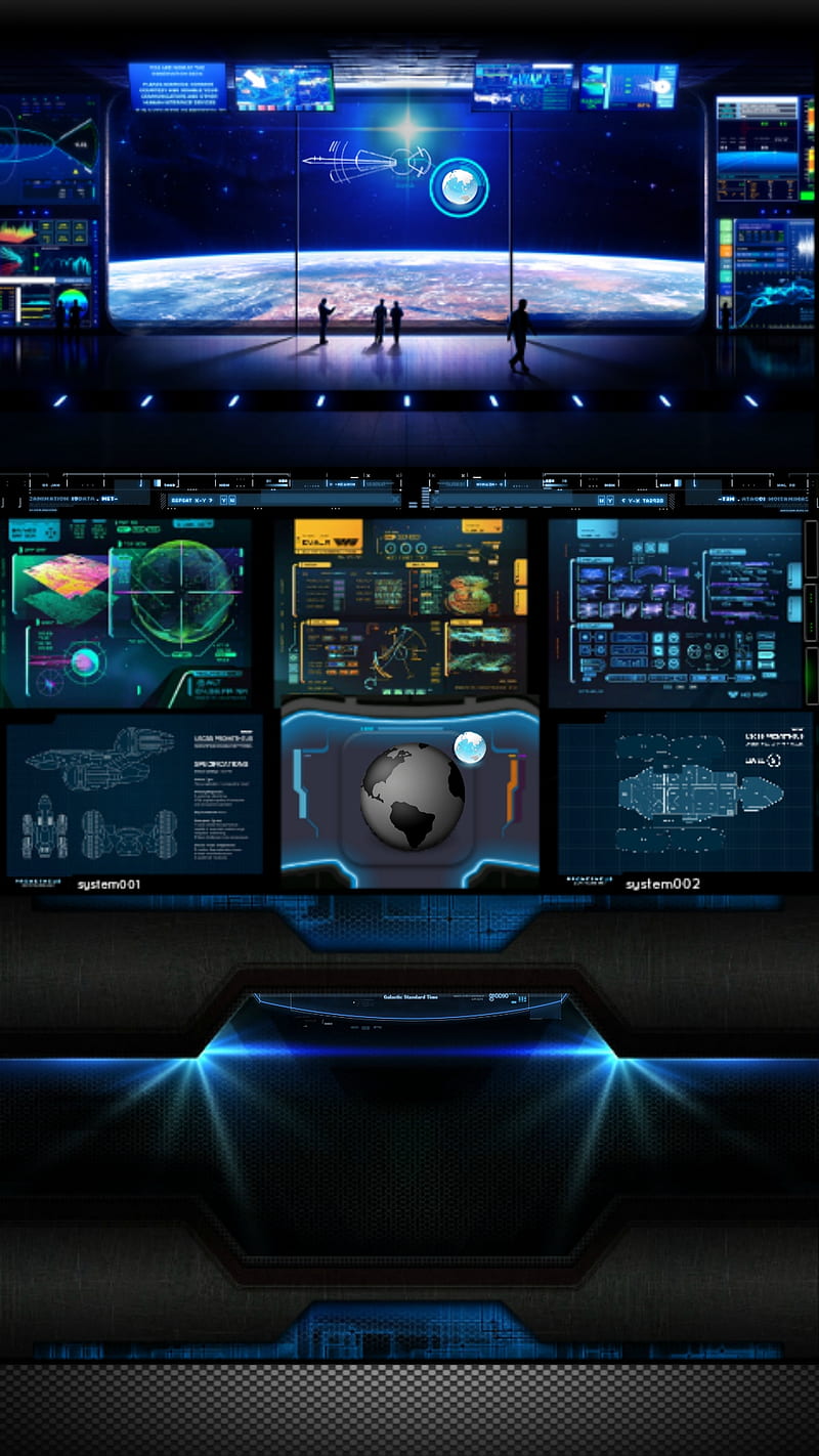 Observation Deck, flight, futuristic, space, station, technology, HD phone wallpaper