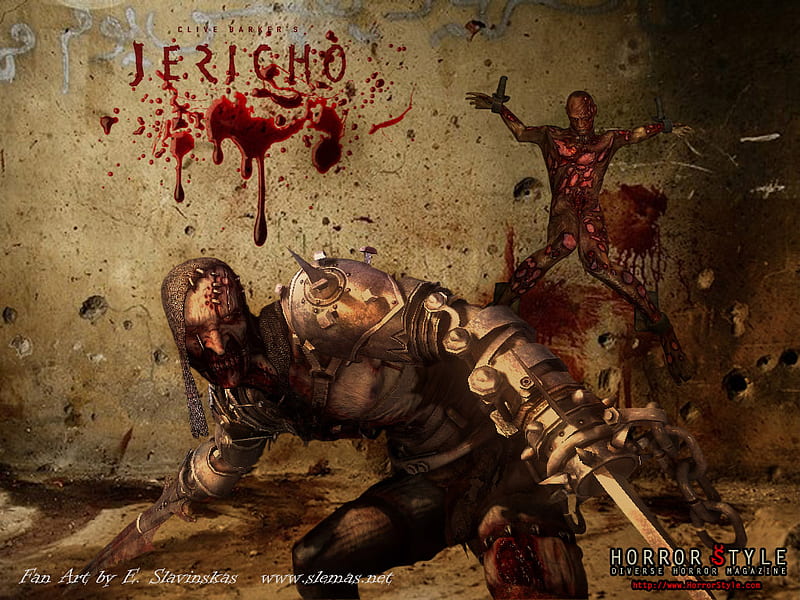 Clive Barkers Jericho, video game, bloody, horror, blood, HD wallpaper