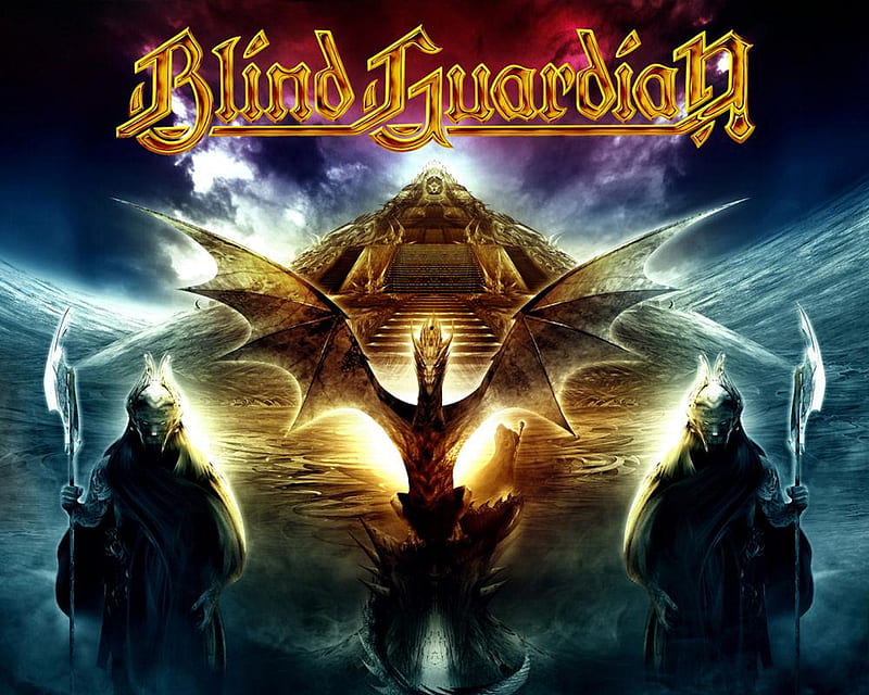 Blind Guardian, metal, logo, blind, band, heavy, guardian, HD wallpaper