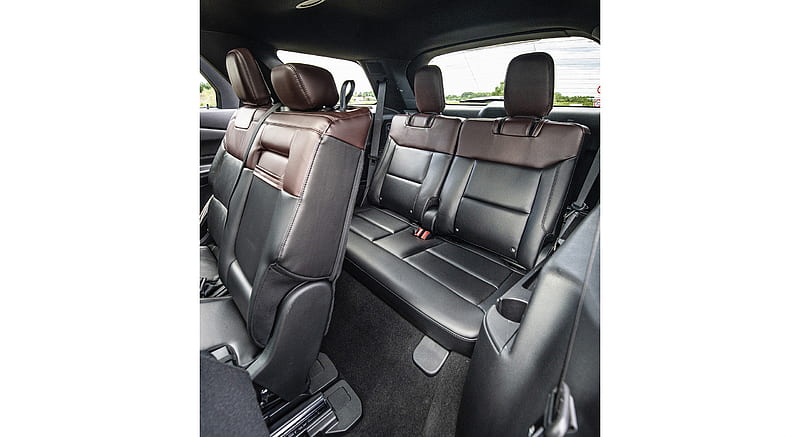 2019 Ford Explorer Plug-In Hybrid Platinum (Euro-Spec) - Interior, Third Row Seats , car, HD wallpaper