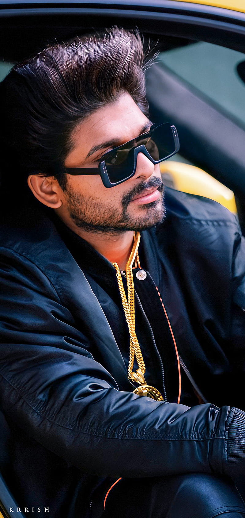 Allu Arjun, Pushpa, sunglasses, Pooja Hegde, stylish star, ala vaikunthapuramuloo, bollywood, Tollywood, HD phone wallpaper