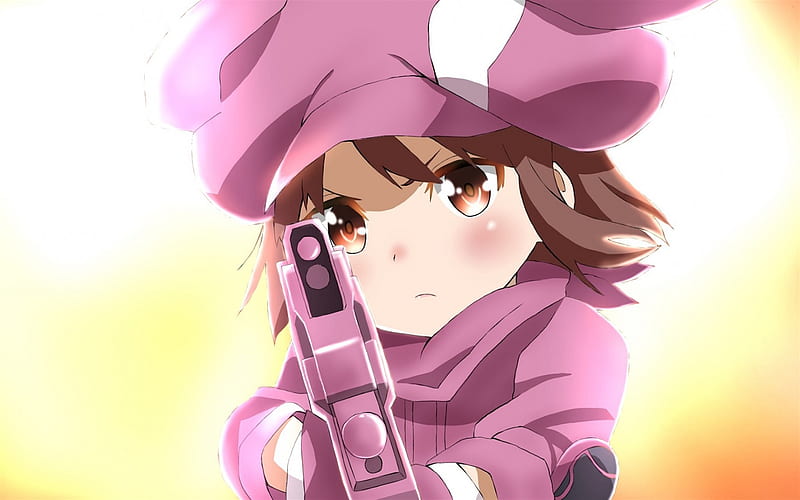 Sword Art Online, Alternative Gun Gale Online, character, Japanese manga, anime characters, HD wallpaper