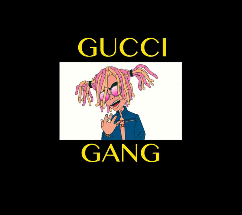 Gucci gang Lilpump, gucci gang, lil pump, HD wallpaper