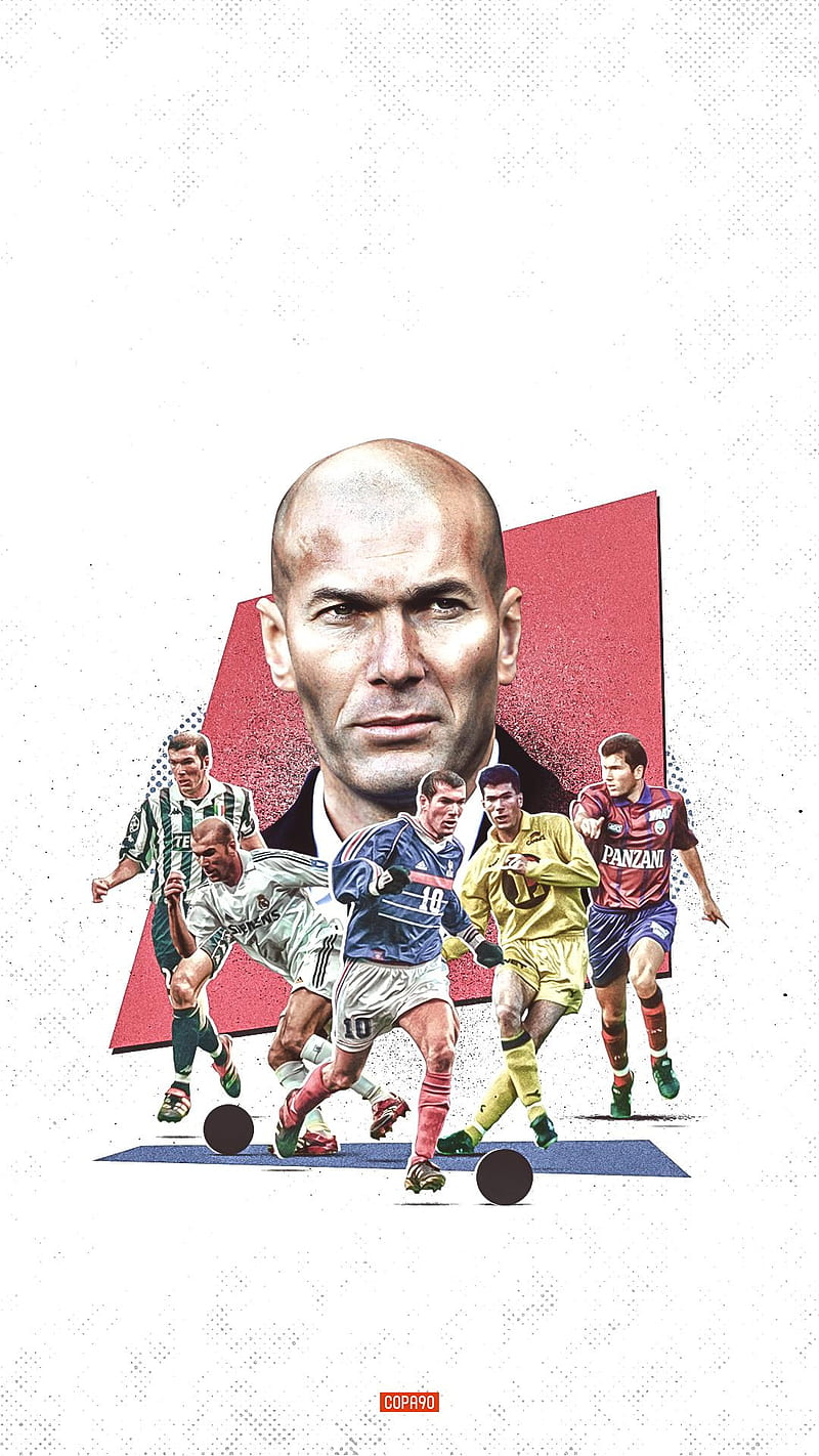 Zinedine Zidane, football, legend, manager, real madrid, zidane, zizou, zz, HD phone wallpaper