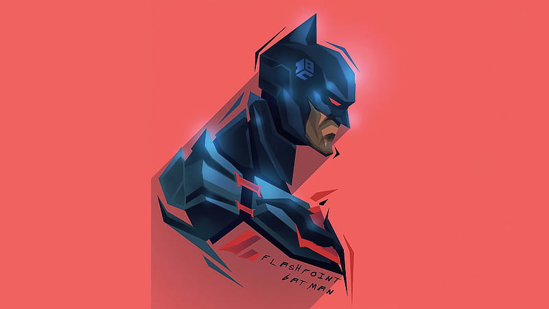 Batman Flashpoint , batman, superheroes, artwork, artist, HD wallpaper