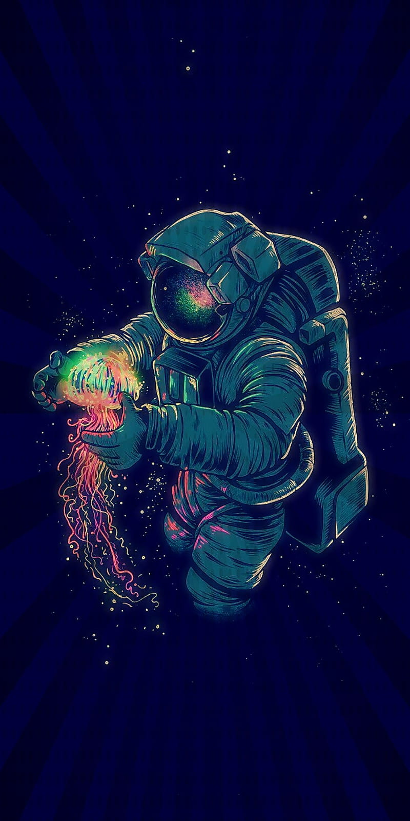 Space cadet, space, space man, HD phone wallpaper