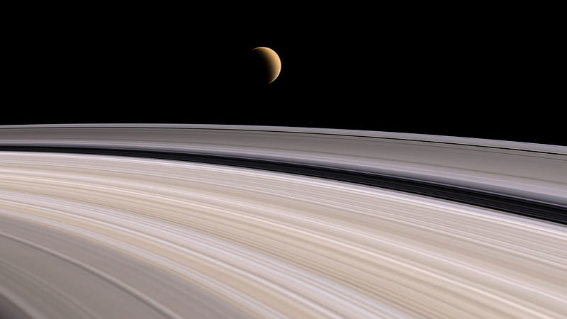 The Rings Of Saturn, rings, saturns rings, saturn, HD wallpaper