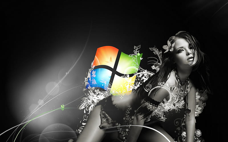 Beautiful Windows Se7en, black, windows 7, ultimate, HD wallpaper | Peakpx