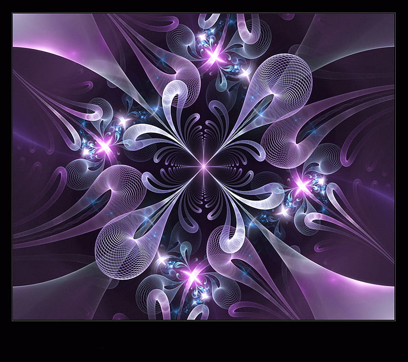 Purple Abstract, HD wallpaper