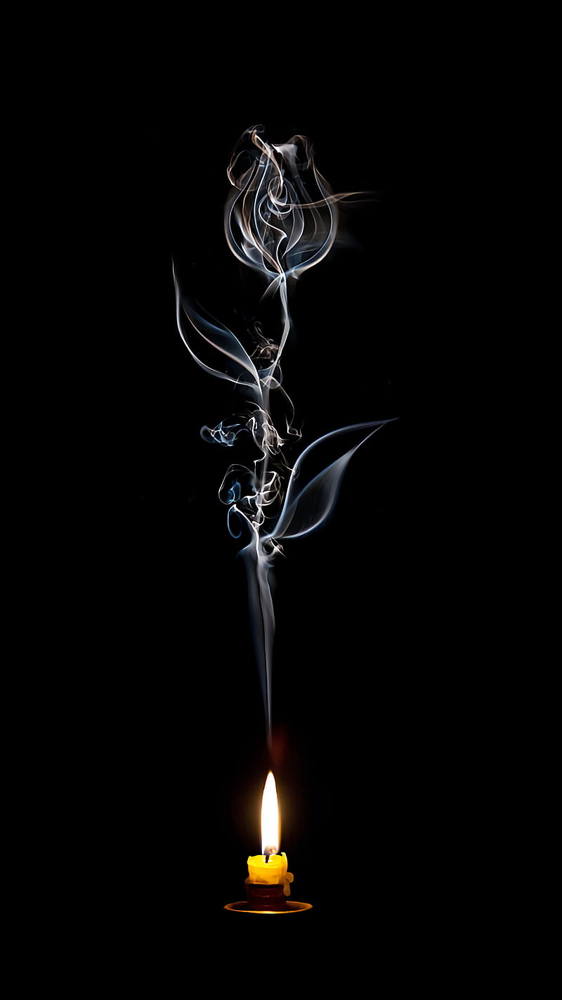 Black And Blue | Fire Wallpaper Download | MobCup