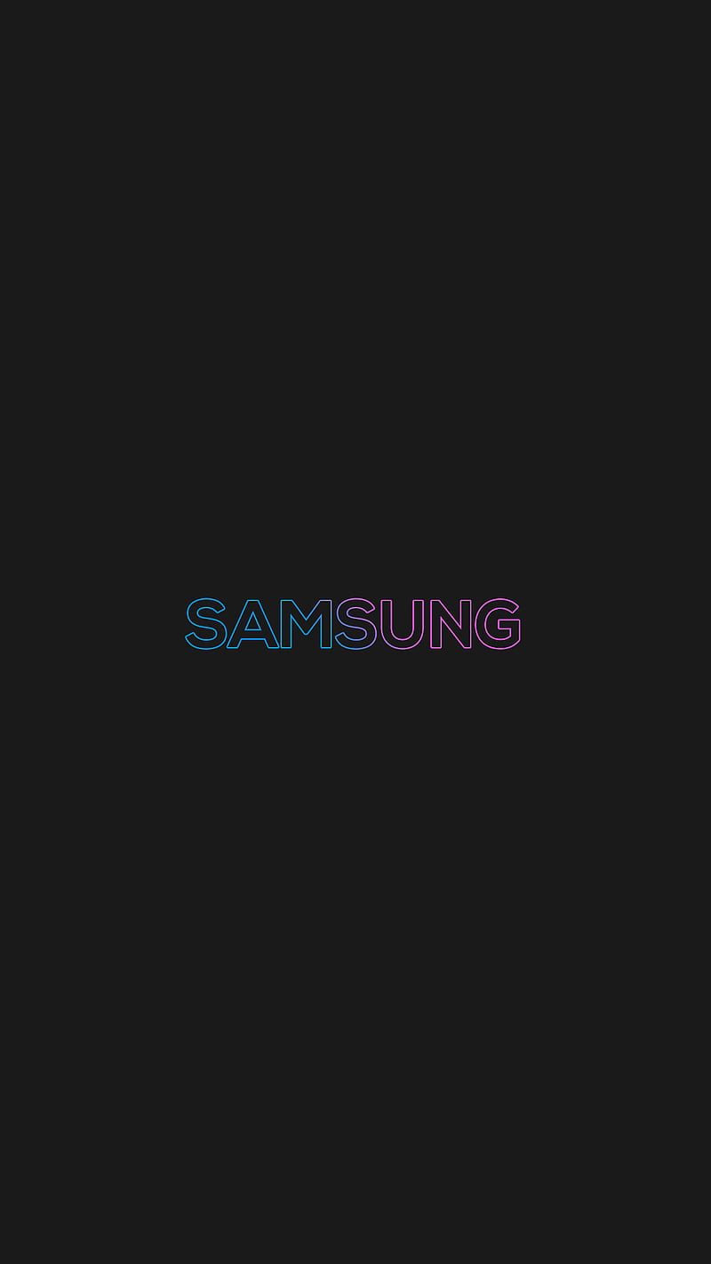Samsung , 2019, logo, simple, HD phone wallpaper