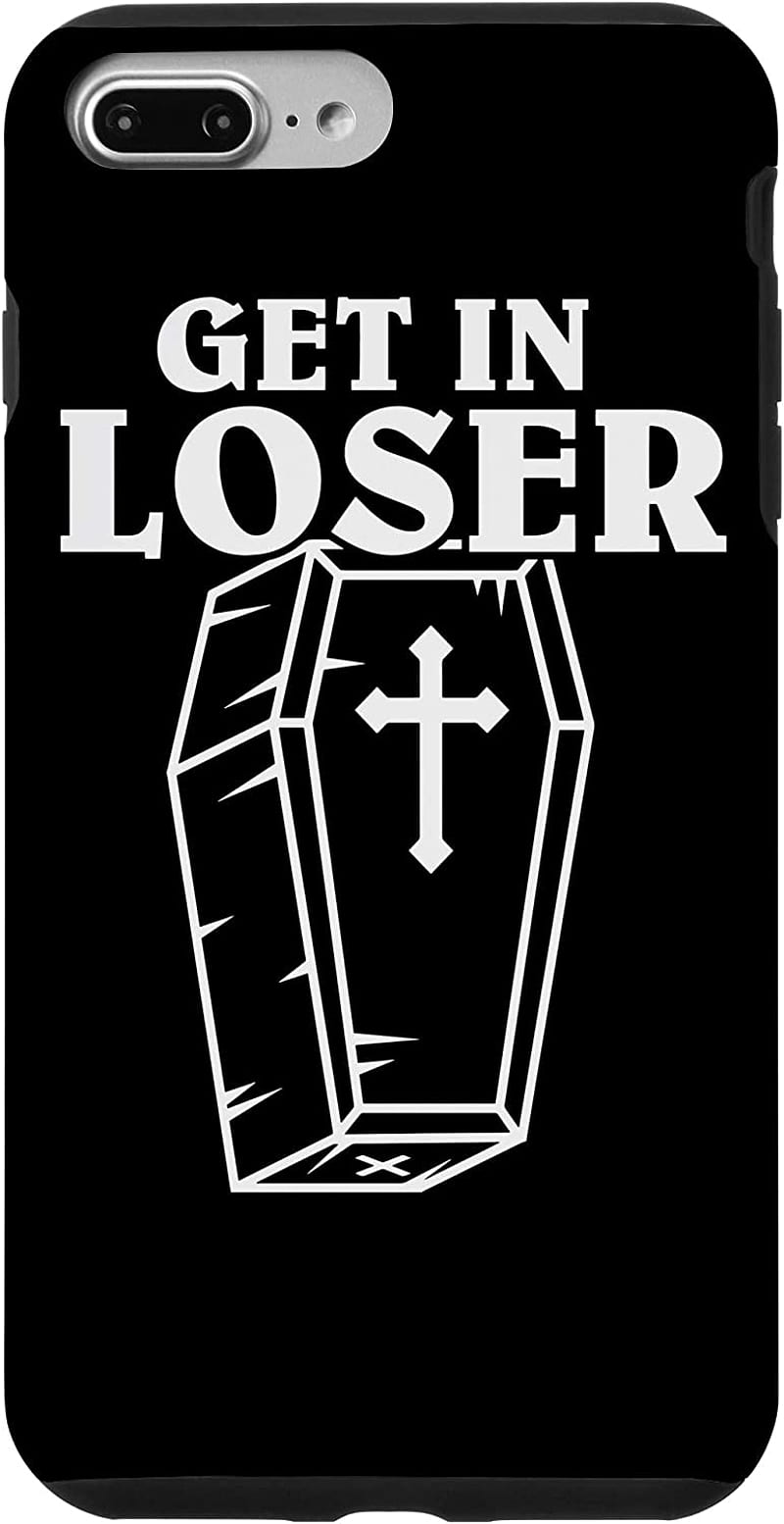IPhone 7 Plus 8 Plus Get In Loser Coffin Case : Cell Phones & Accessories, HD phone wallpaper