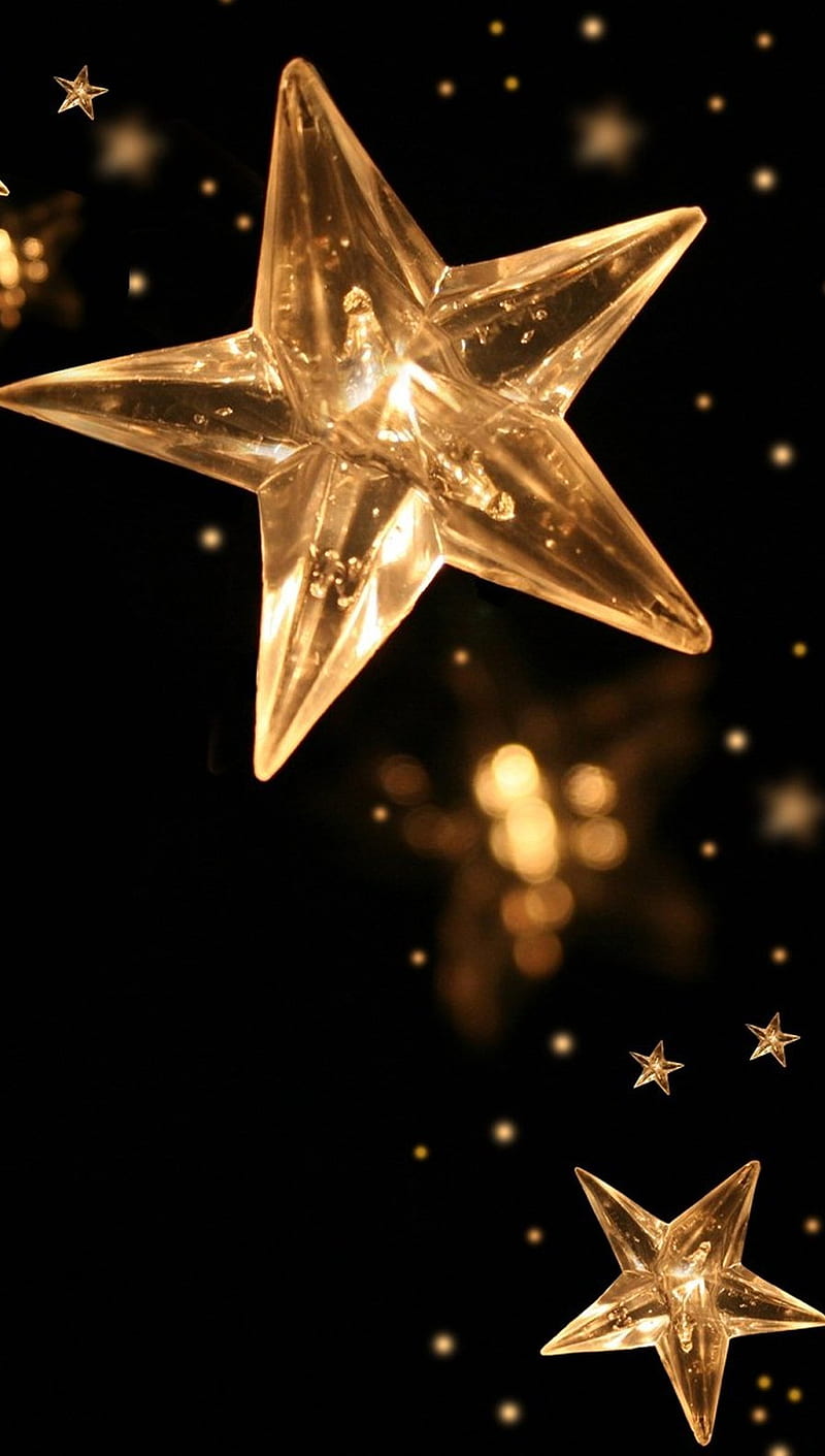 Star Lights, christmas, HD phone wallpaper