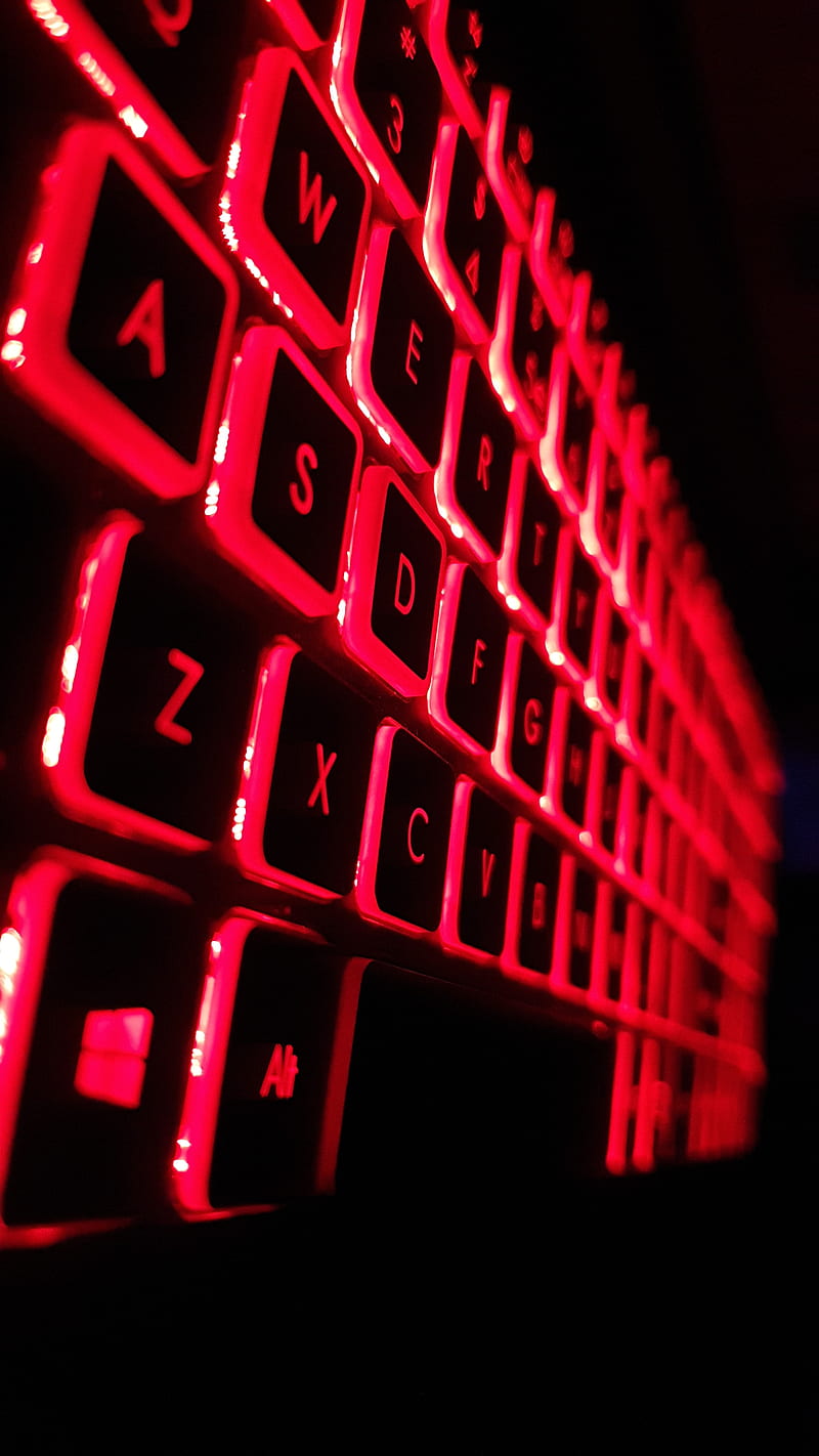 phone keyboard light