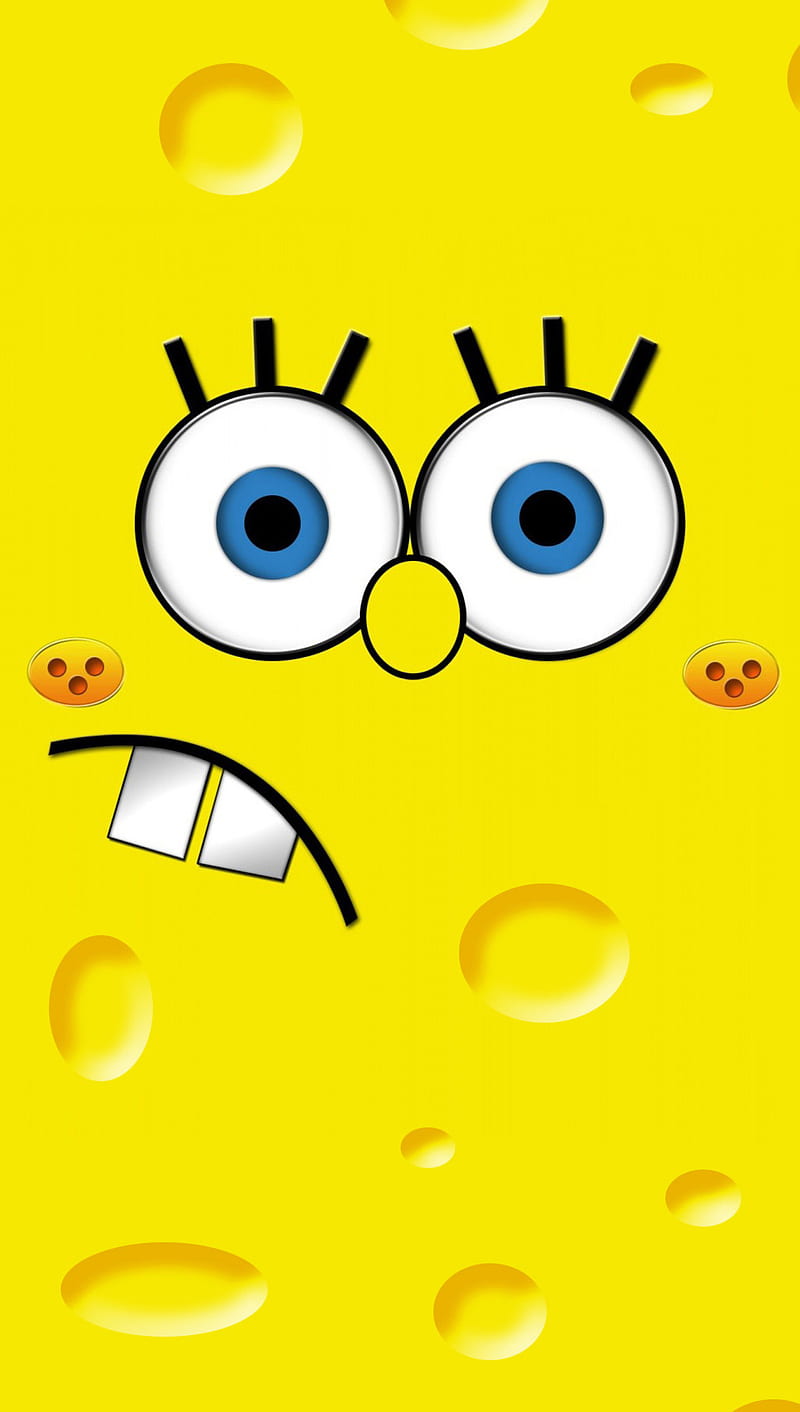 Sad Spongebob Sticker for iOS & Android