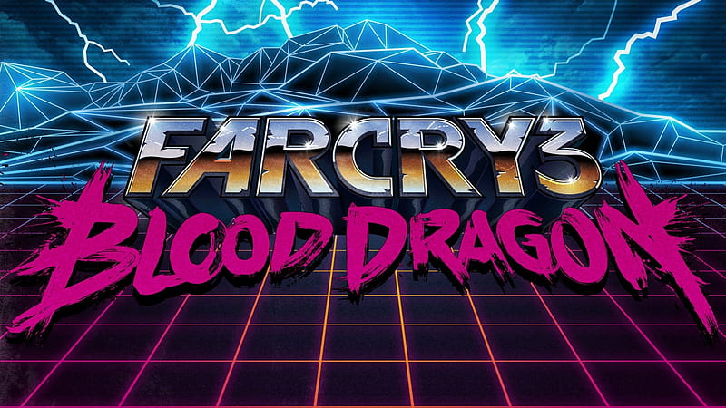 Far Cry 3 : Blood Dragon, ps3, Ubisoft, game, Far Cry 3, FPS, xbox 360, Blood Dragon, Colt Power Rex, pc, HD wallpaper