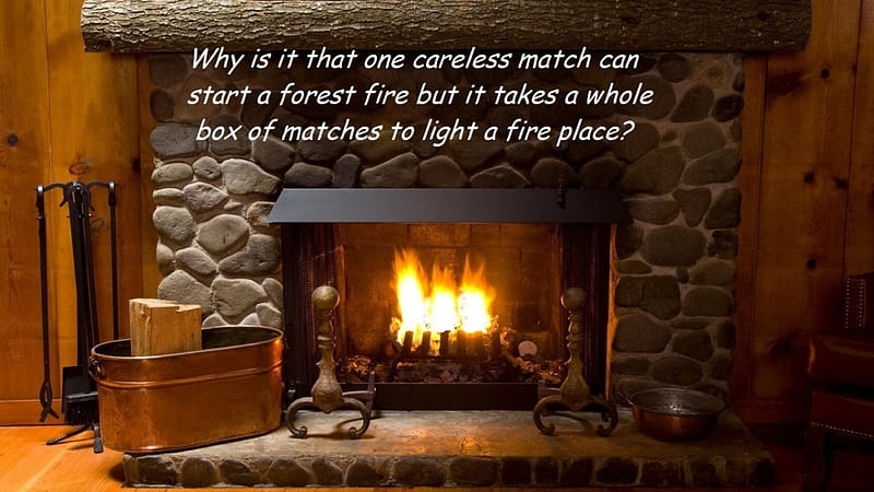 Why is it......, fireplace, fire, house, wall, HD wallpaper