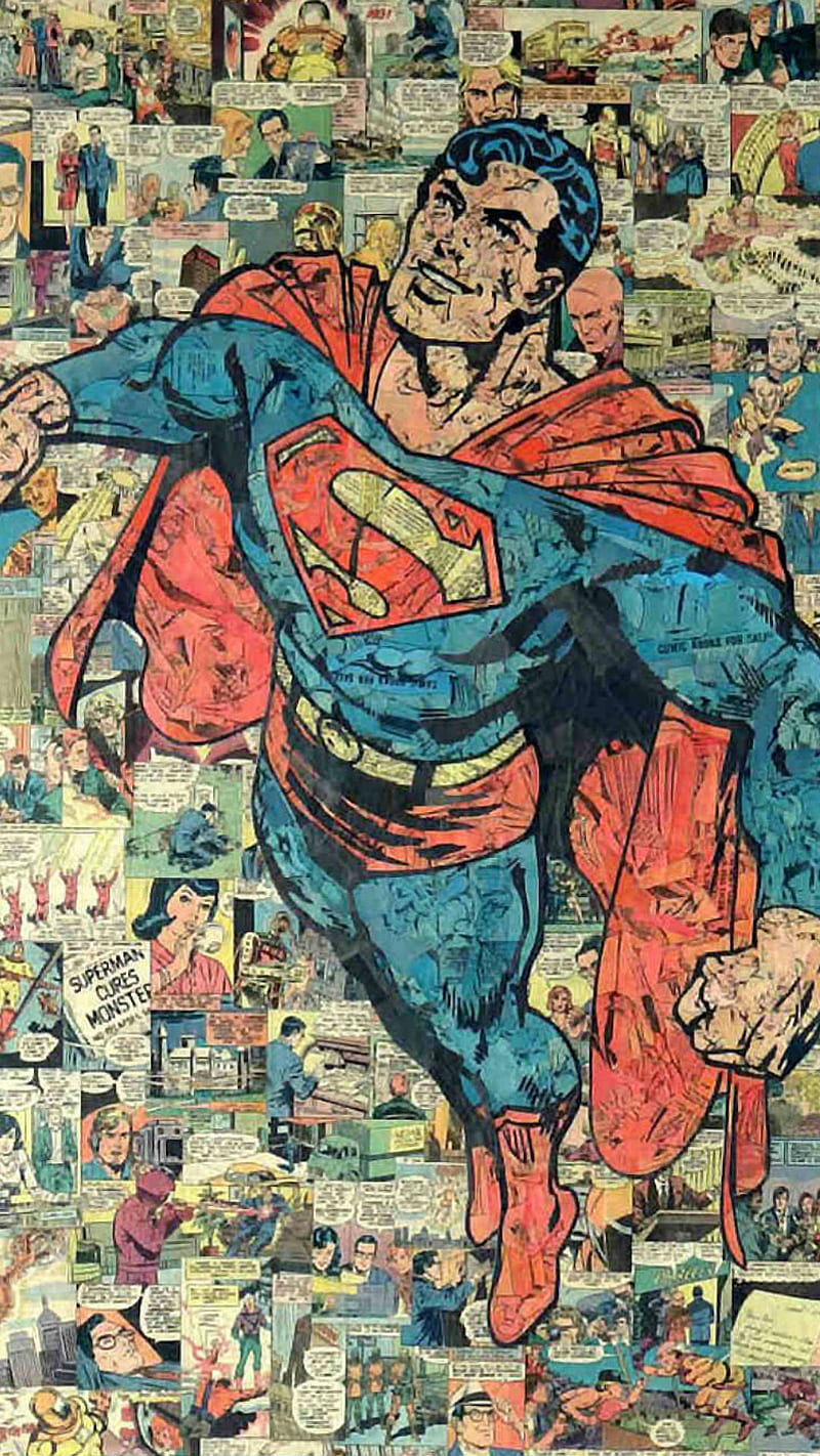 Superman, best, comic, comics, dc, hero, man, marvel, steel, super, HD phone wallpaper