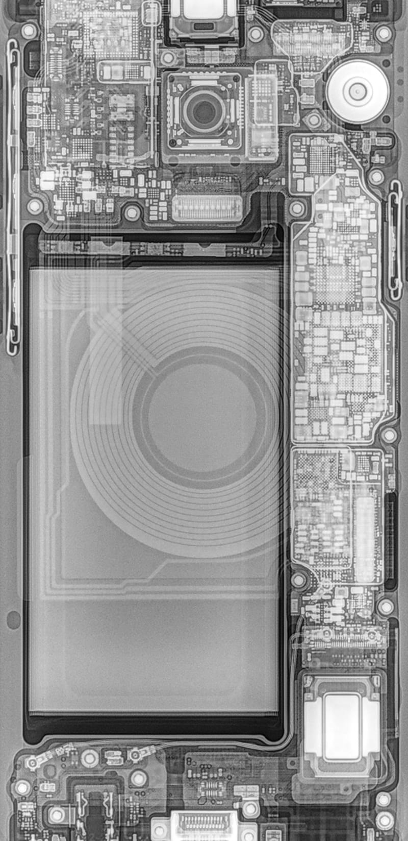 Samsung S9 X-Ray, android, circuit, phone, real, HD phone wallpaper ...