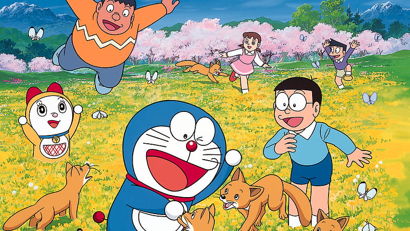Doraemon Nobita And Friends Doraemon, HD wallpaper
