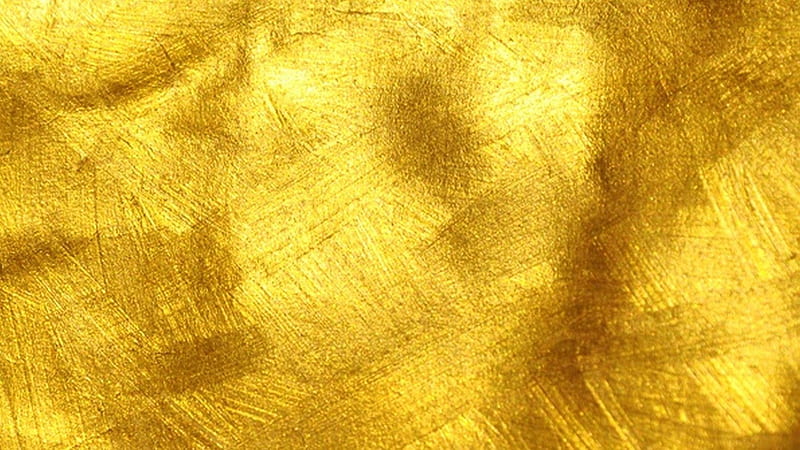 Plain Gold Textile Gold, HD wallpaper