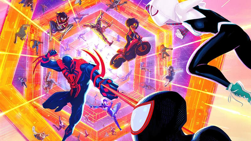 SpiderMan Across The Spider Verse , spider-man-across-the-spider-verse, 2023-movies, movies, HD wallpaper